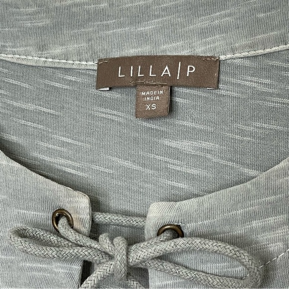 LILA P Sleeveless Cotton Embroidered Ruffle Bohemian Minimalist Dress XS - Picture 4 of 12